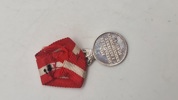 Miniture medalje Allieret krigs tjeneste, sjælden original 