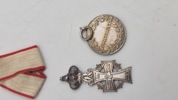 Miniture medaljer med mangler 