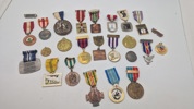 Samling march medaljer