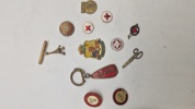 Samling pins mm.