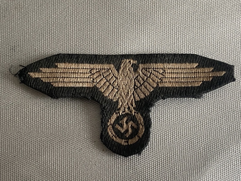 Original Waffen-SS stoførn for skråhue 