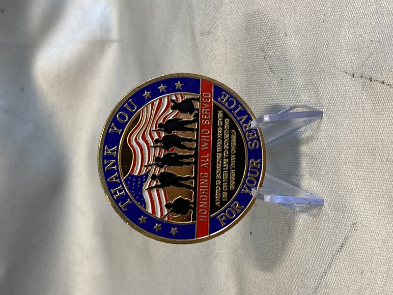 Amerikansk Challenge coin 