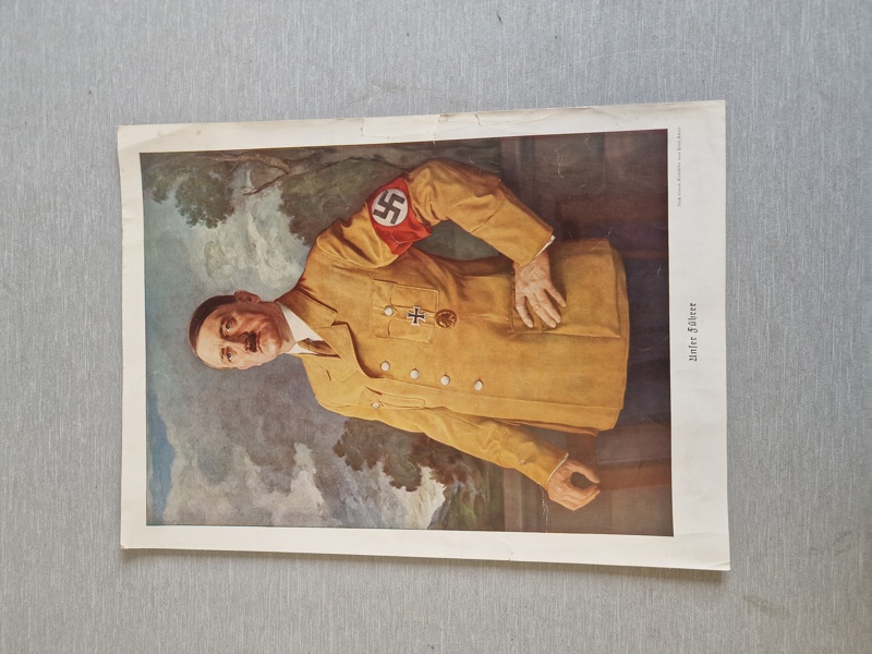 Originalt Adolf Hitler foto - ww2