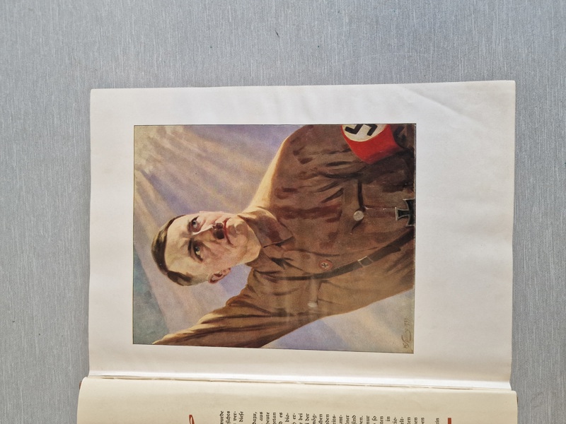 Originalt Adolf Hitler hæfte - ww2