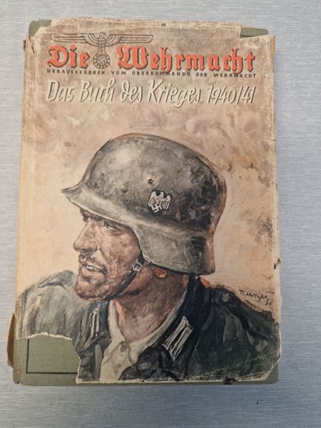 Die Wehrmacht 1940/41 med sjældent omslag 