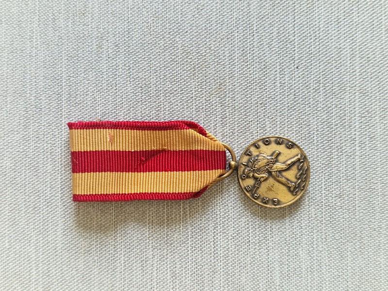 Original amerikansk miniature medalje