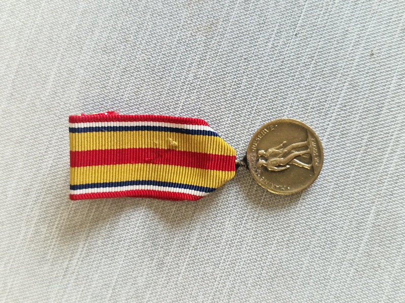 Original amerikansk miniature medalje