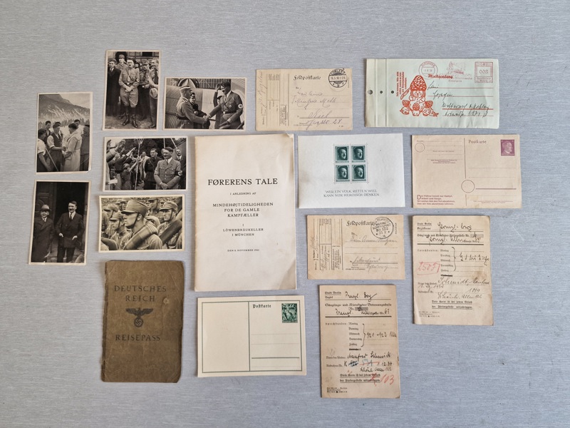 Lot diverse originalt ww2