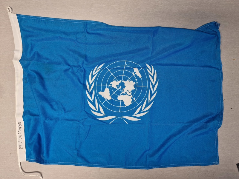 Originalt UN flag 