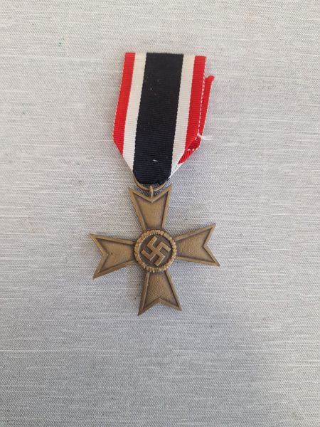 Originalt kriegsverdienstkreuz u.sværd 