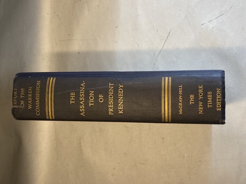 Report of the Warren comission on the assassination of president Kennedy 