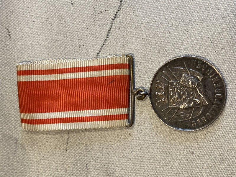 Original medalje - Garderforeningen 