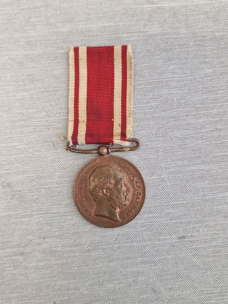 Original Dansk 1864 medalje 