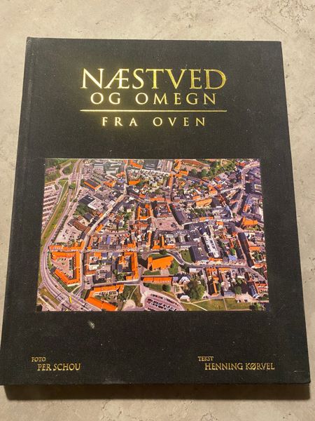 Næstved og omegn fra oven 