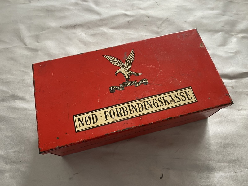 Original Falck forbindingskasse model 1936 