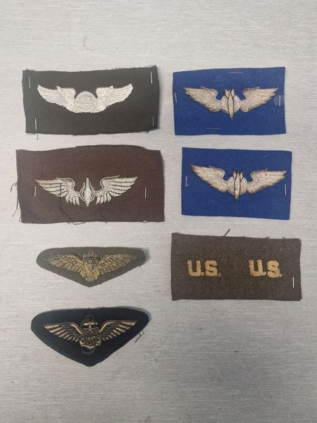 Lot diverse amerikanske flyvevinger 