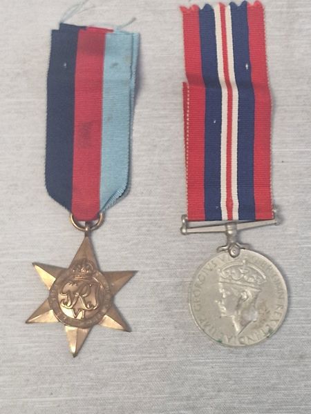 Originale engelske ww2 medaljer 