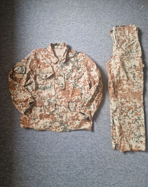 Original Dansk ørkenuniform 