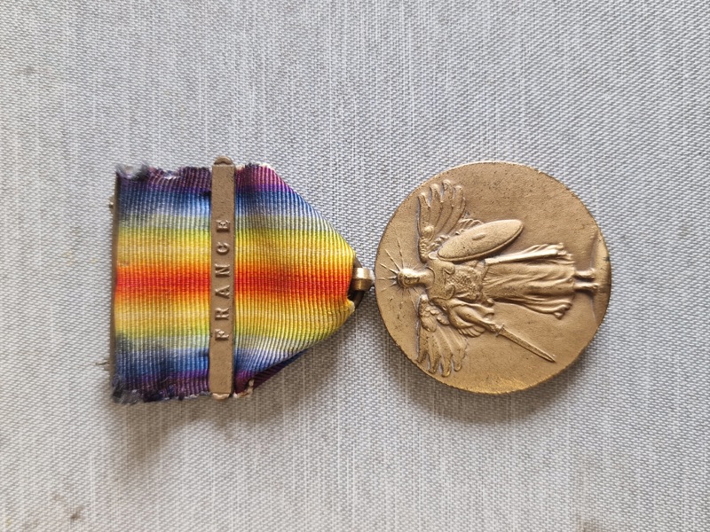 Original US ww1 medalje med bar