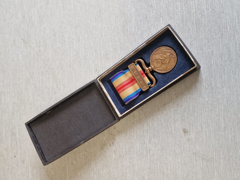 Japan. China Incident War Medal 1937 med æske - ww2