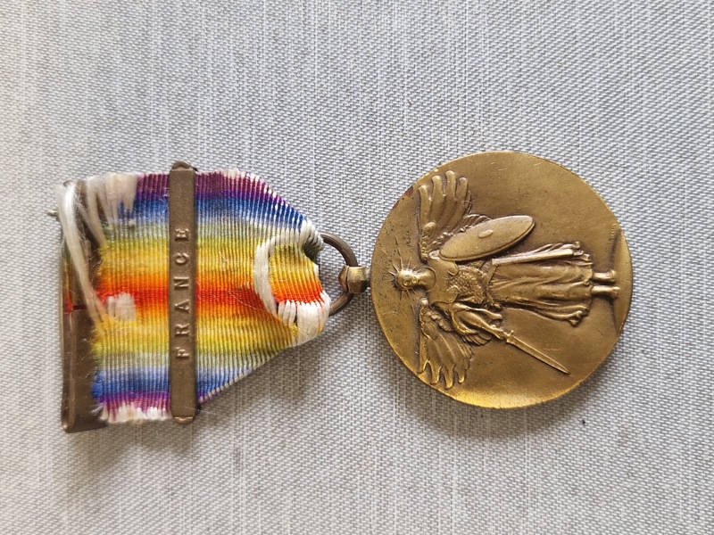 Original amerikansk ww1 medalje 