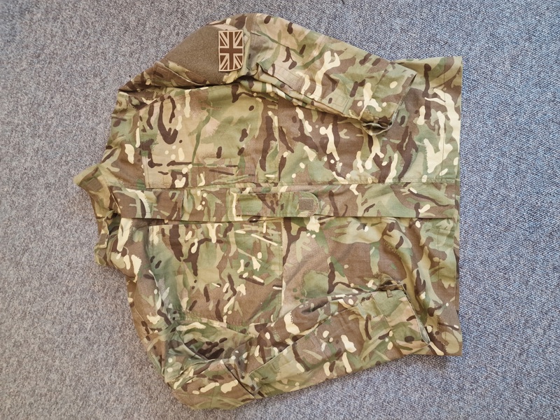 Engelsk camouflage Jacket combat Engelsk