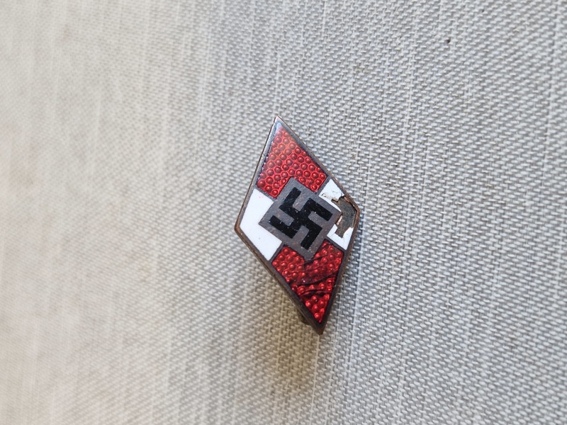 Original tysk HitlerJugend diamant 