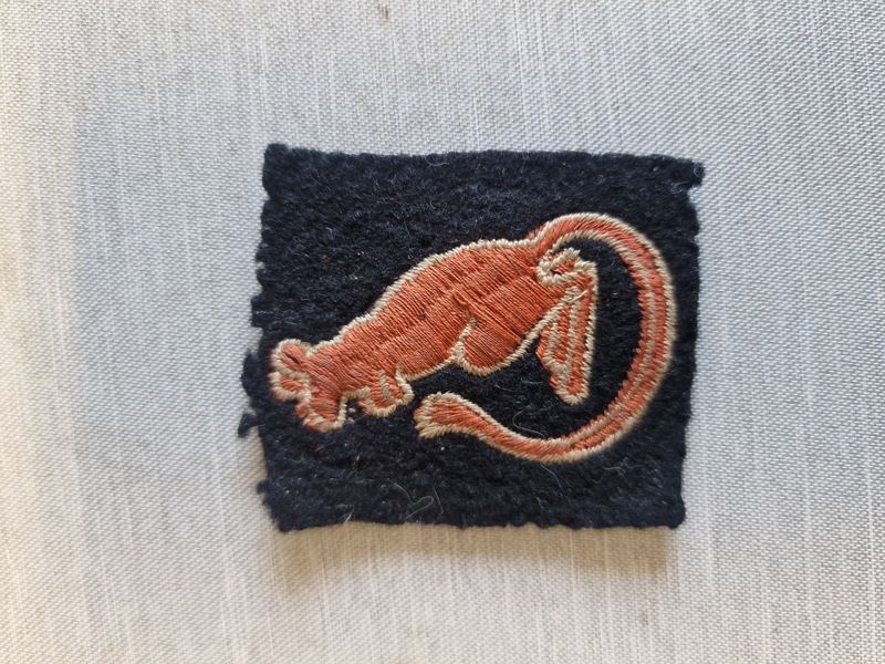 Original ww2 patch - Desert rats 