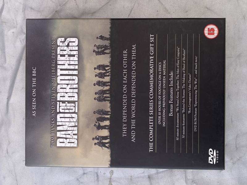 Band of brothers dvd boks - komplet 