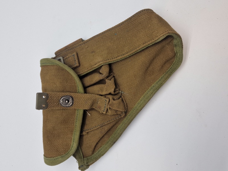 Dansk webbing hylster for signalpistol 