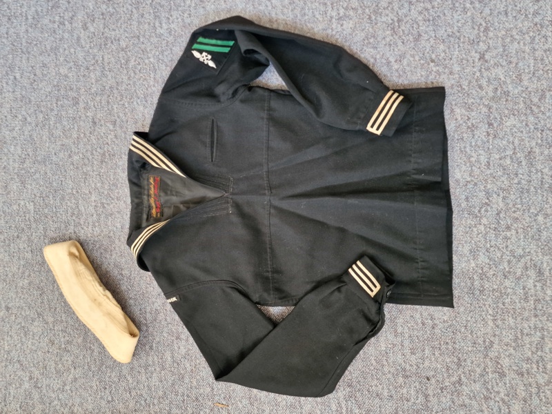 Original Uniform US Navy fra Vietnamkrigen 