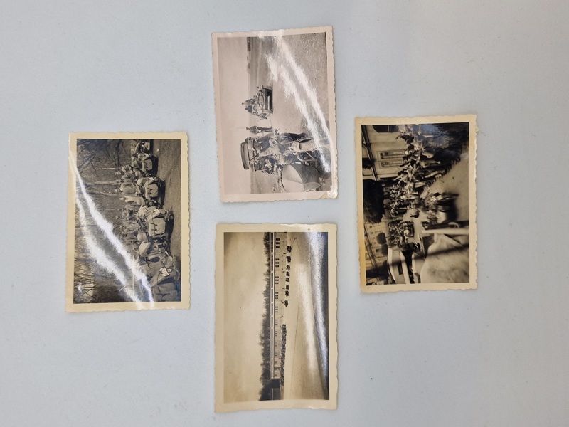 Samling originale fotos af tyske motorcykler WW2 