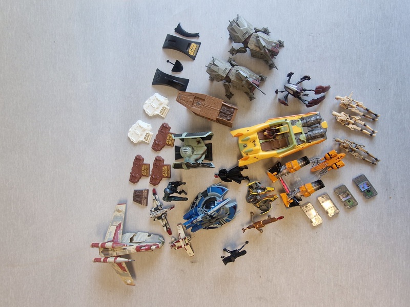 Samling diverse Star Wars