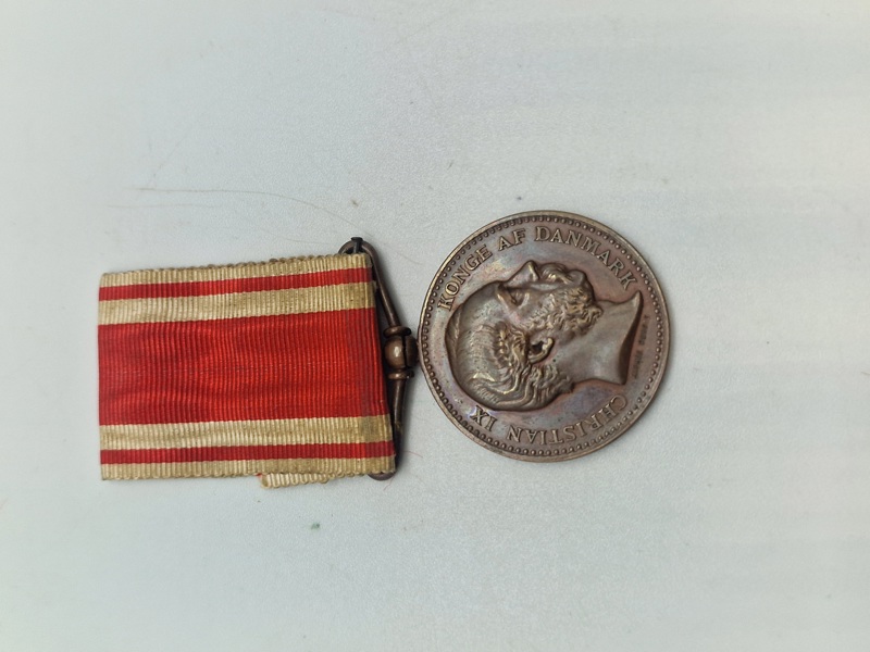 Original deltager medalje (2 Slesvigske krig) 1864