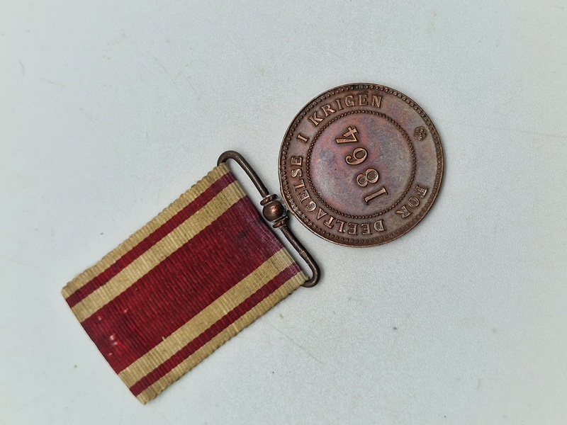 Original 1864 deltager medalje 