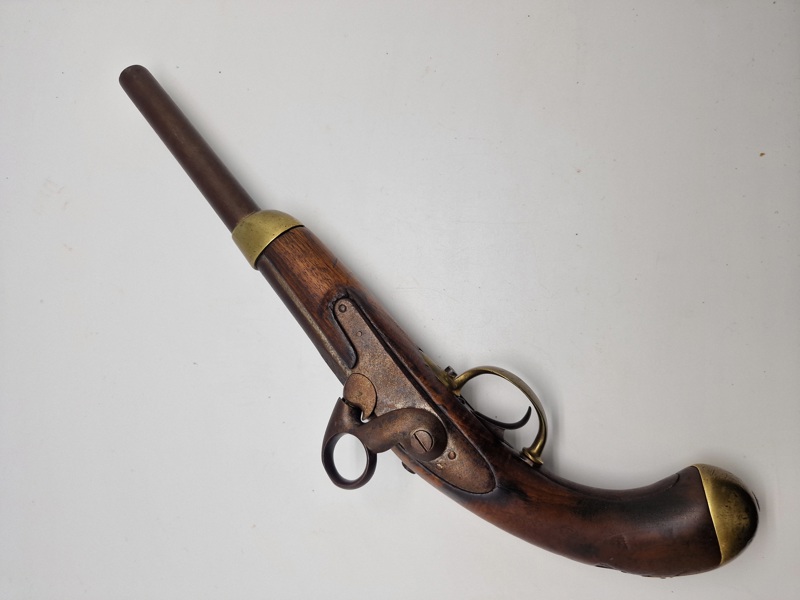 Original dansk Ringhanepistol model 1848 (Liege 