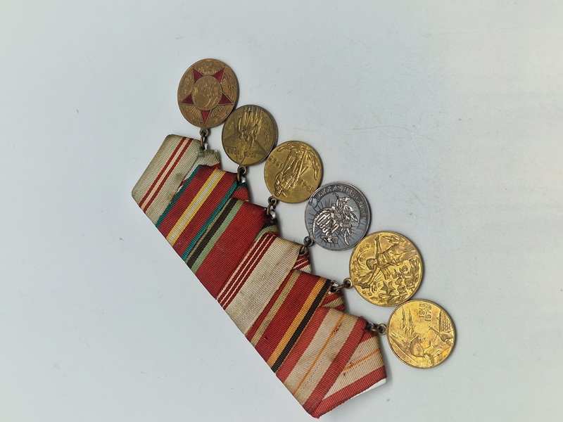 Original russisk medaljespange 