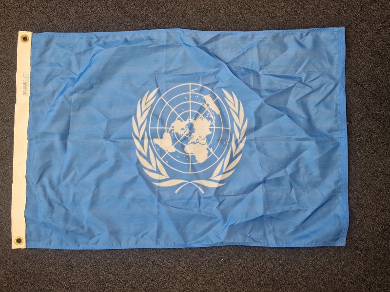 Originalt UN flag 