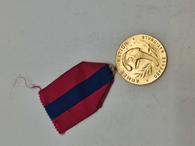 Original Medal Of La Defence National