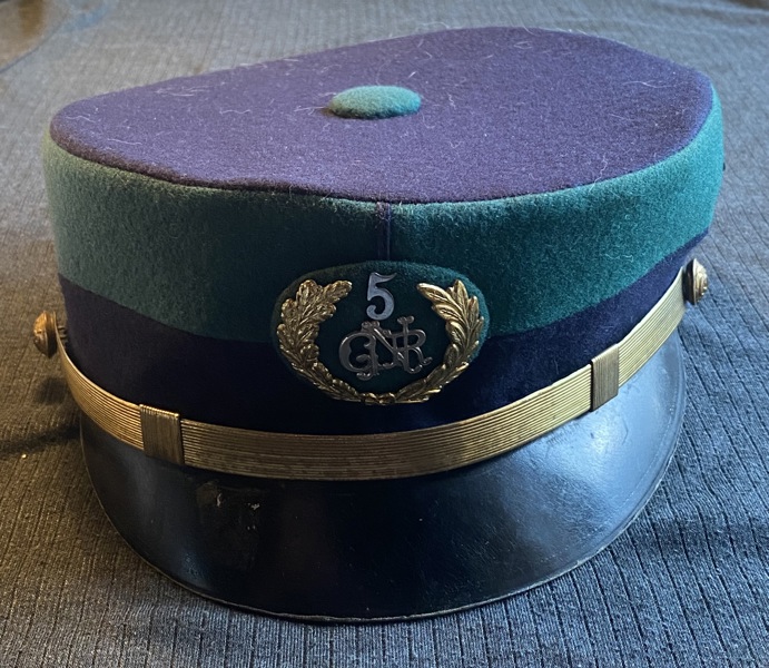 Original portugisisk kasket for Guardia National (politi) 