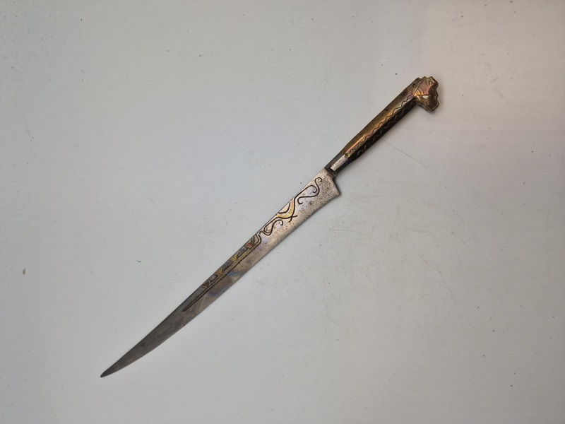 Original tidlig 1900 tals Yataghan dagger