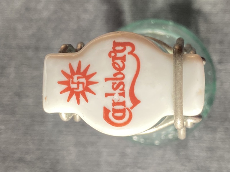 Original dansk Carlsberg patentflaske fra 1942