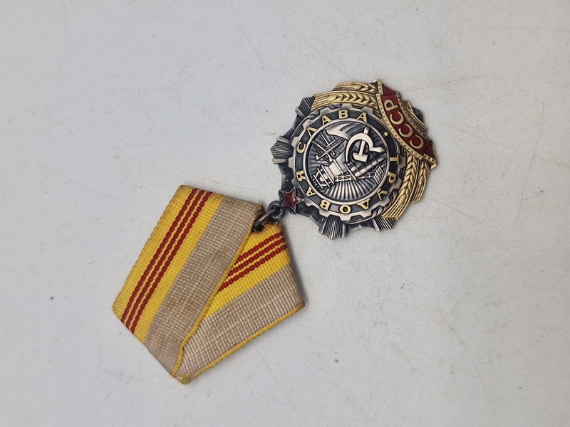 Original Medal of Labor glory of soviet union 