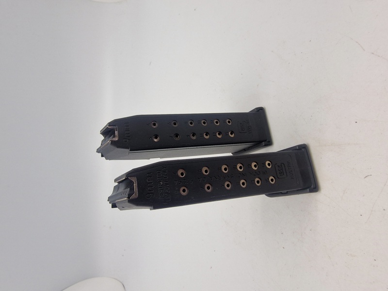 2 stk originale Glock magasiner (9 mm) 