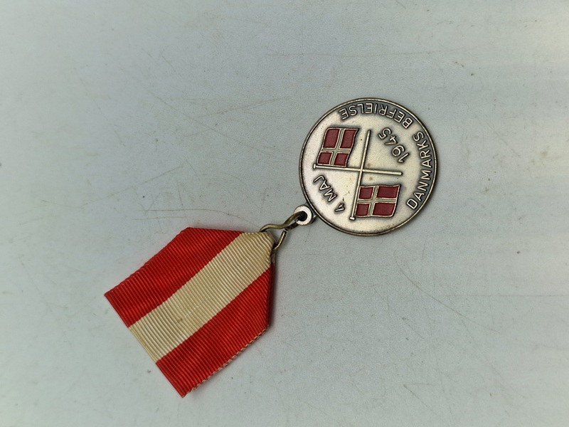 Original dansk befrielses medalje 