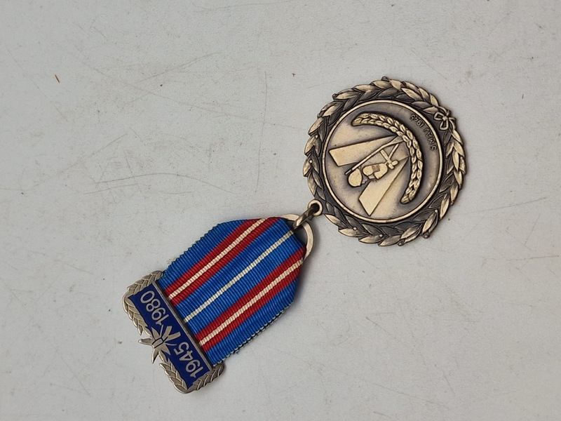 Original dansk befrielses medalje (march) 