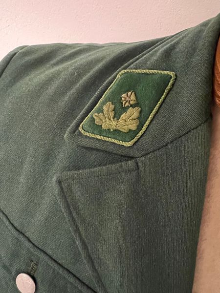 Original Tysk uniform fra Forstvæsnet 