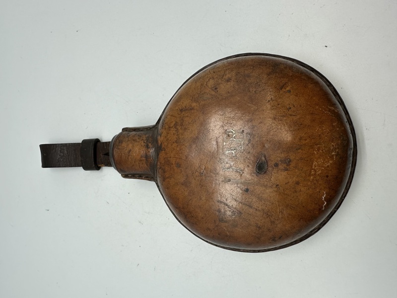 Original dansk feltflaske Model 1873 - blæst på Holmegaard 