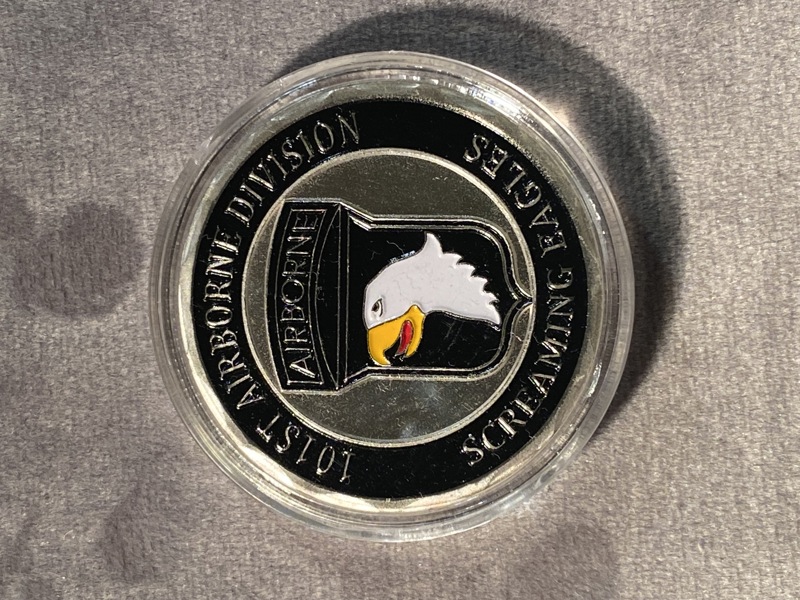 Amerikansk Challenge coin - 101st Airborne Division