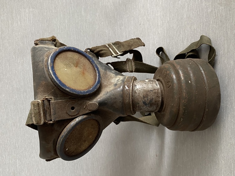 Original tysk ww2 gasmaske - Loftfund 